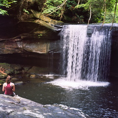 Cumberland Falls in June, 2010